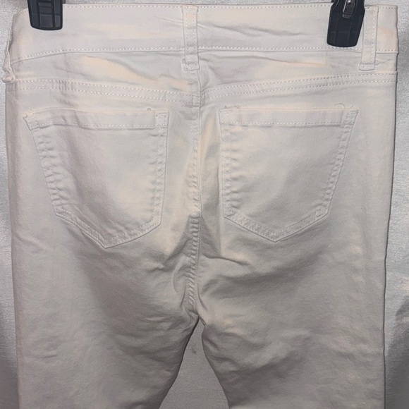 Wax Jean Women's white Skinny Jeans size 11 skinny jeans, distressed - Picture 5 of 8